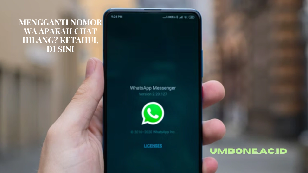 Mengganti Nomor WA Apakah Chat Hilang? Ketahui, di Sini!